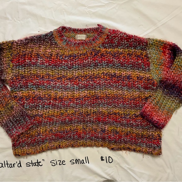 Altar'd State Sweaters - Altar'd State Vibrant Knit Sweater
